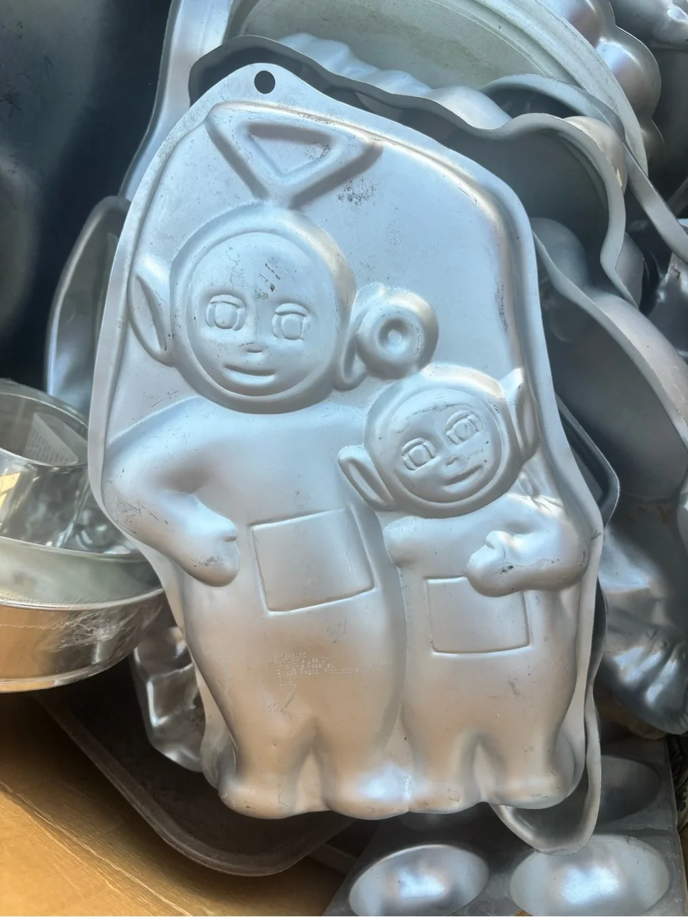 Wilton Silver Decorative Metal Cake and Cookie Mold Set